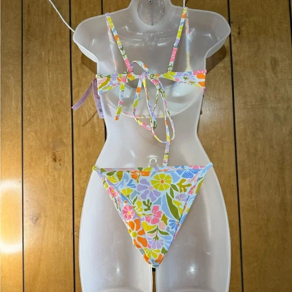 Wild Fable Multicolor Floral Bikini - Picture 2 of 3